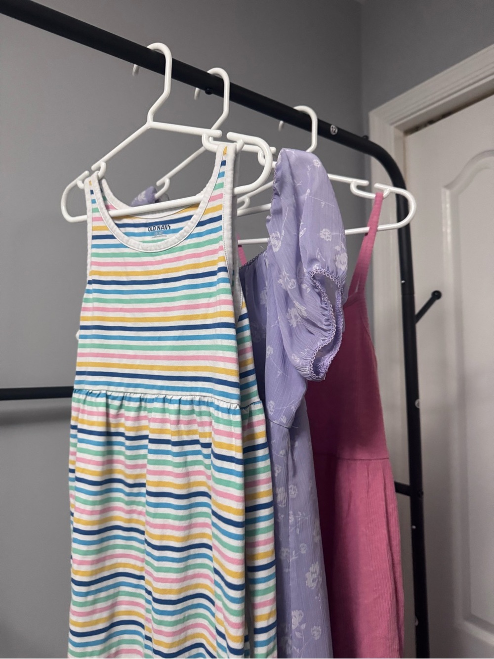 3 Girls Size Large Summer or Spring Dresses